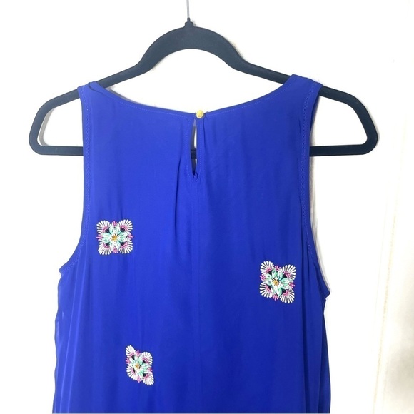 Anthropologie Amapola Sleeveless Shift Dress by Leifsdottir Sz 10 042 - Picture 8 of 11